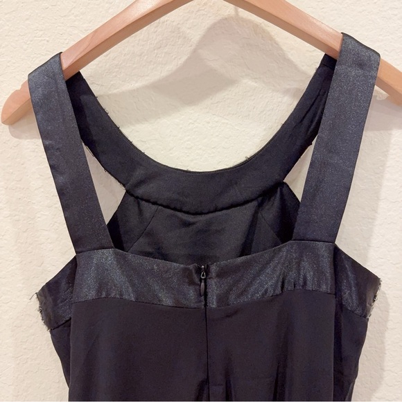 Scarlett Nite Black Sleeveless Beaded Short Dress Preowned Size 6 - Picture 4 of 7